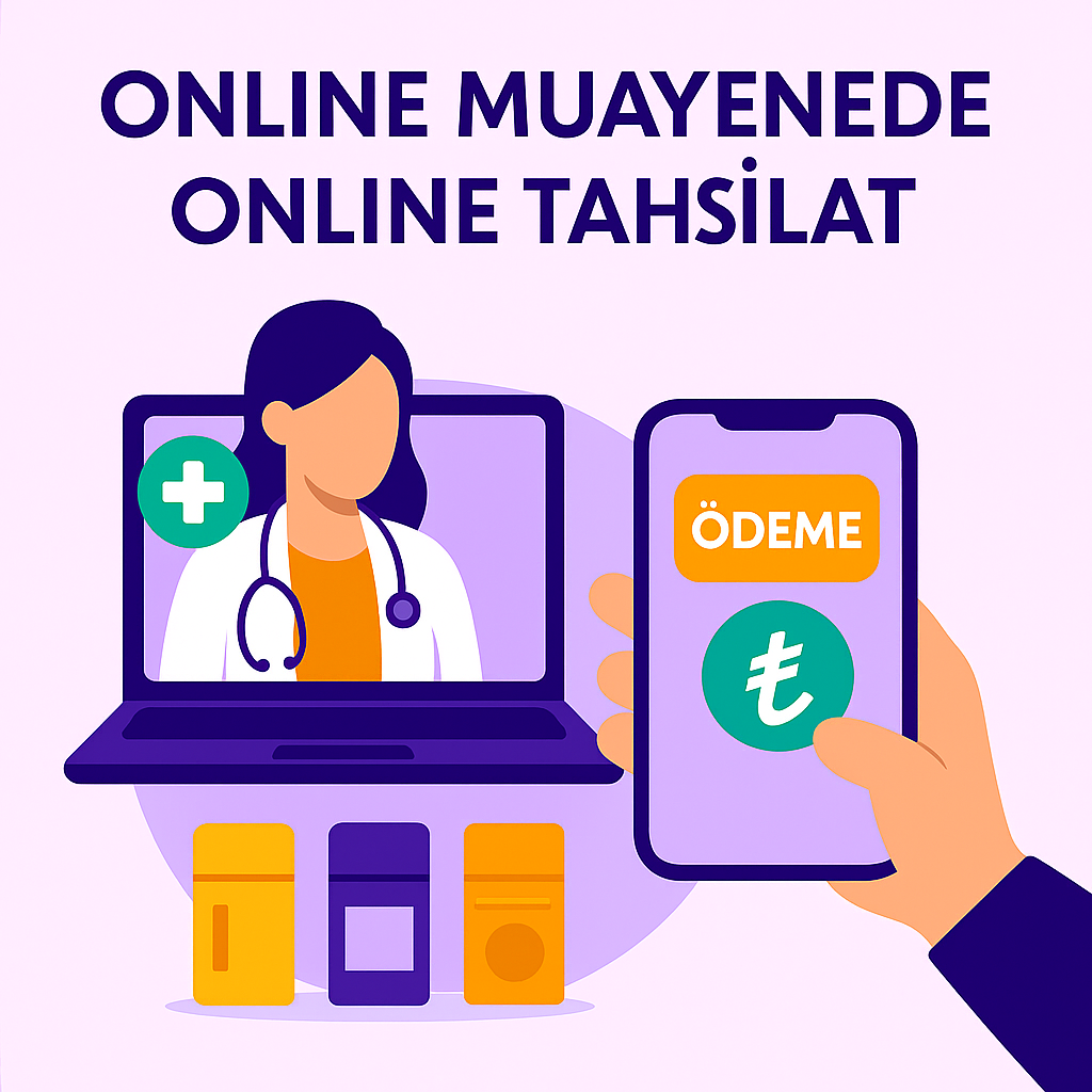 Online Muayenede Online Tahsilat